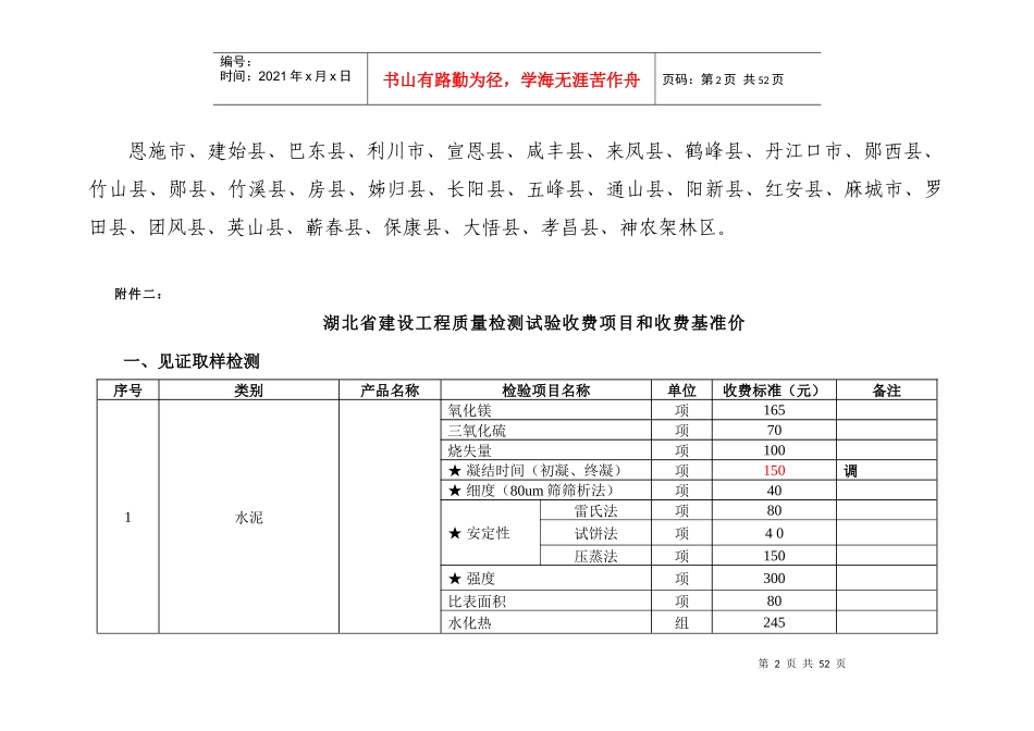 湖北省建设工程质量检测试验收费标准编制说明[1]_第2页