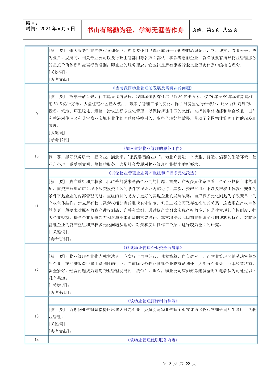 物业论文选题_第2页