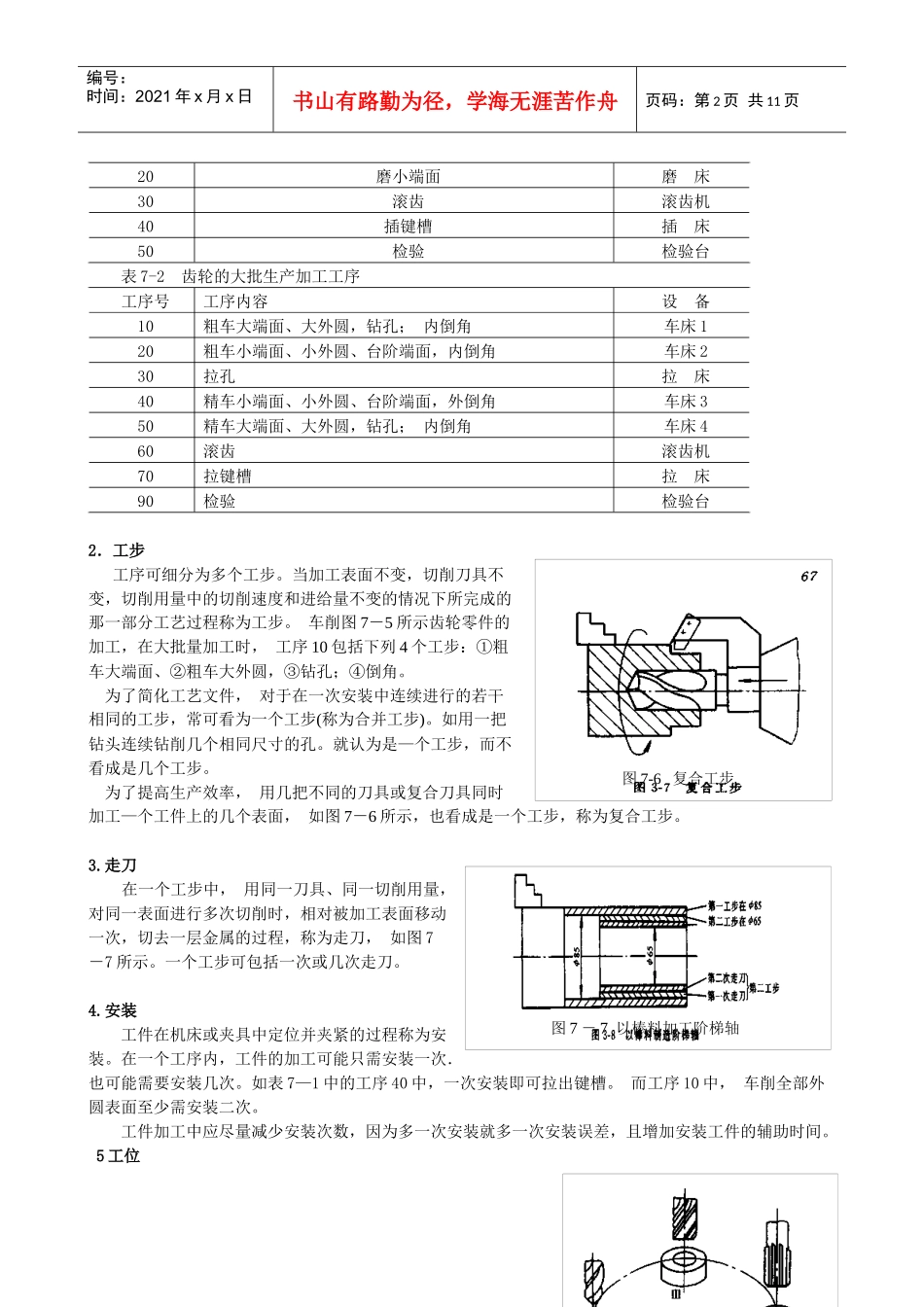 机械加工工艺规程_第2页
