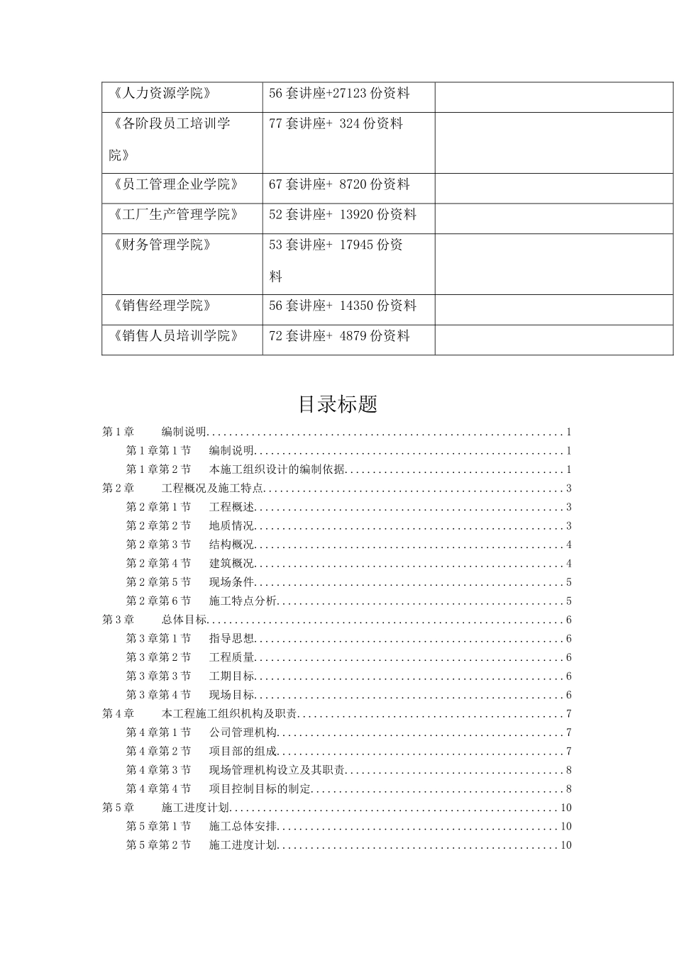 某花园工程高层建筑施工组织设计方案_第2页