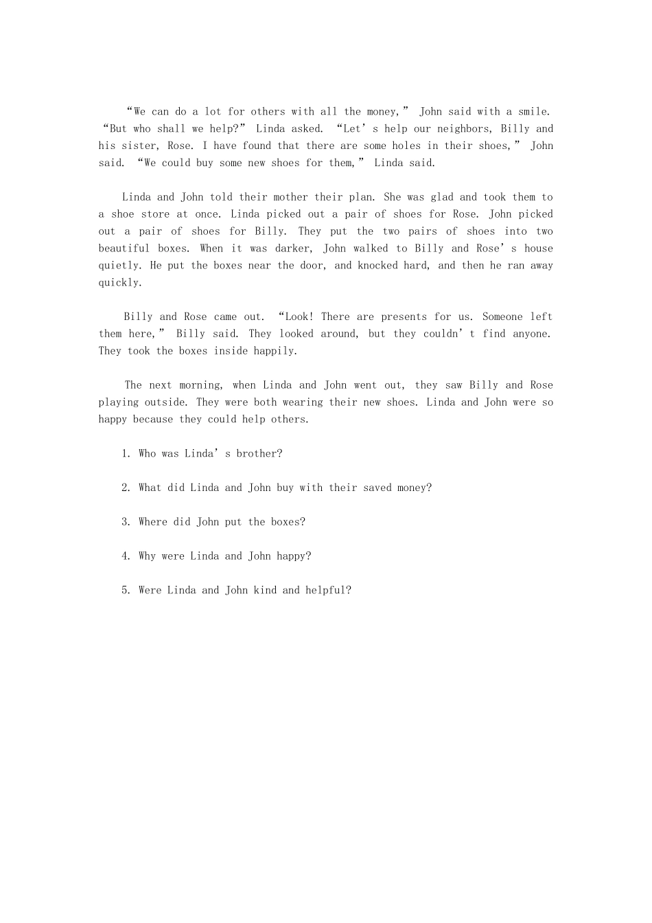 2024年小升初每日一练(78)-闽教版_第3页