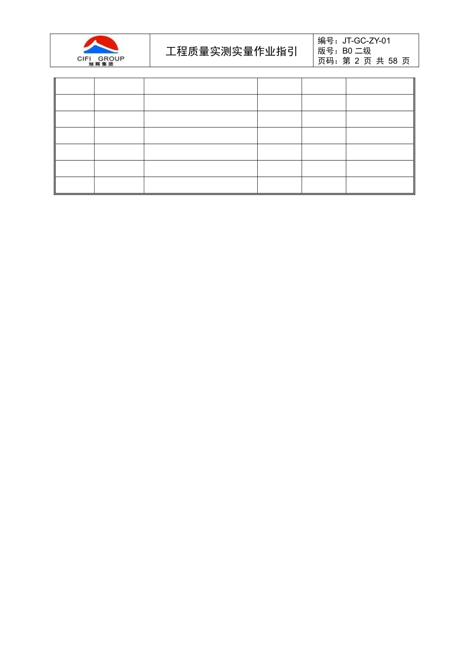旭辉工程质量实测实量作业指引及相关标准_第2页