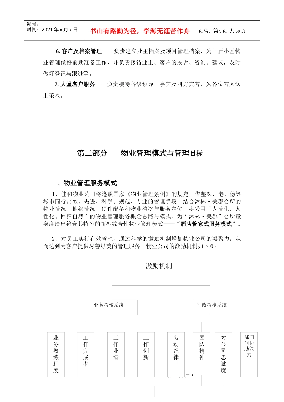 沐林美郡会所前期物业管理方案_第3页