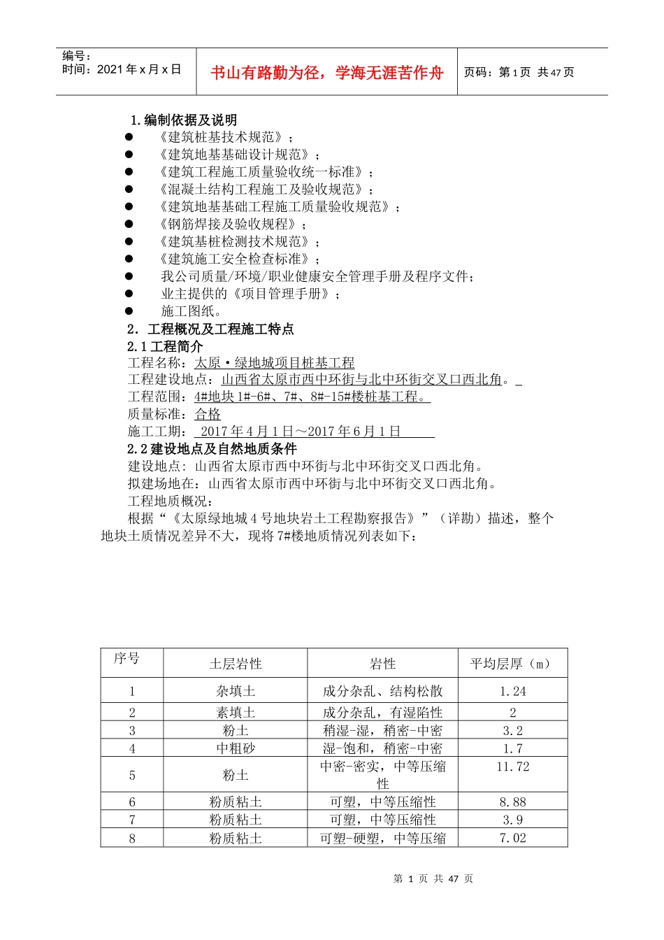 某地产太化施工方案培训资料_第1页