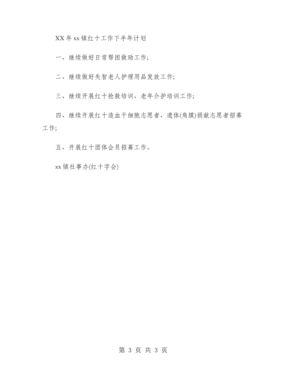 2024年镇红十字会工作总结_第3页