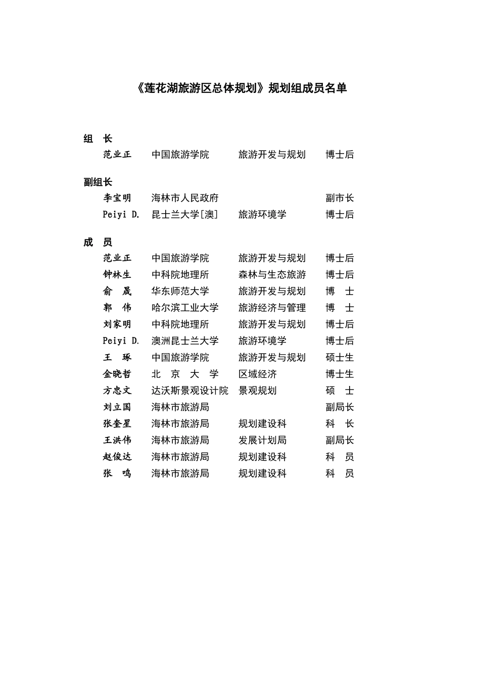 海林市莲花湖旅游区总体规划(1)_第2页