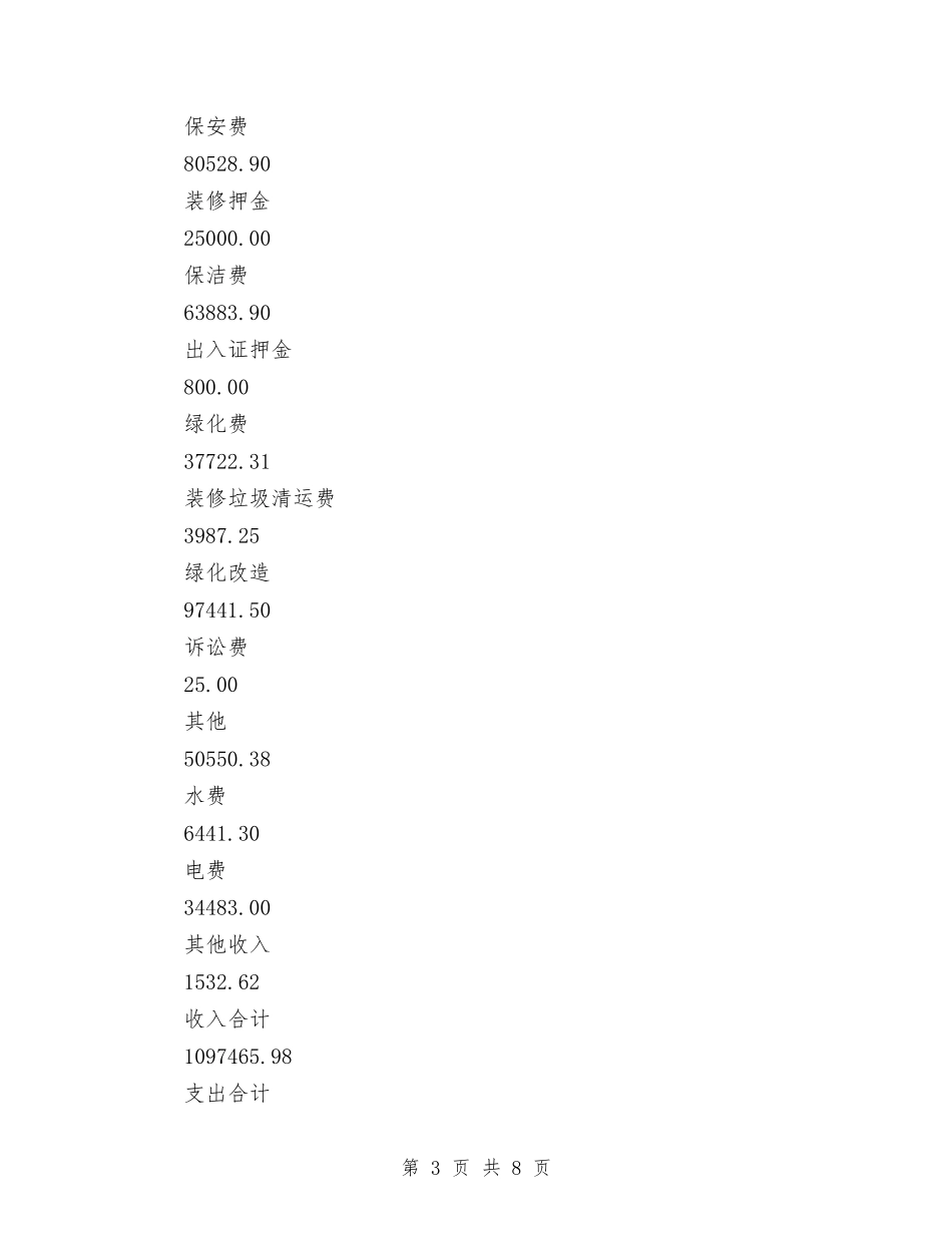 2024年11月物业公司工作总结与2024年工作计划与2024年11月物业员工试用期工作总结汇编_第3页