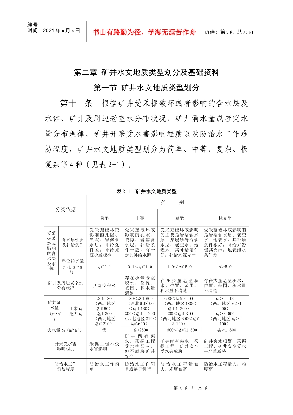 煤矿防治水规1_第3页