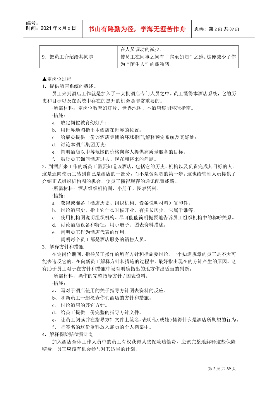 某某星级酒店培训指南—摘抄_第2页