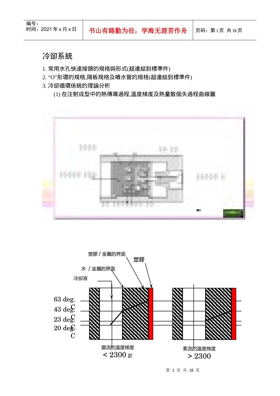 模具冷确系统设计_第1页