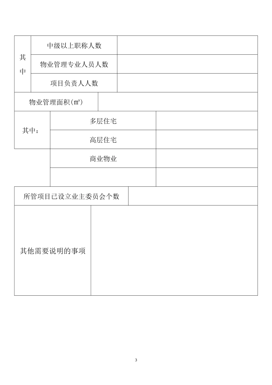 物业企业信用档案_第3页