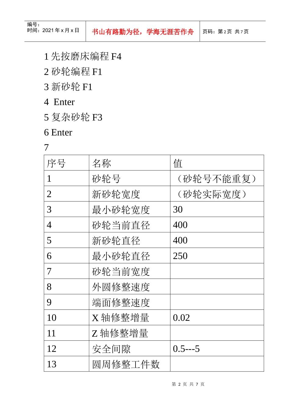 杰克数控磨床使用说明书_第2页