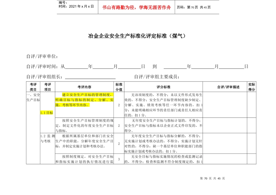煤气考评标准_第3页
