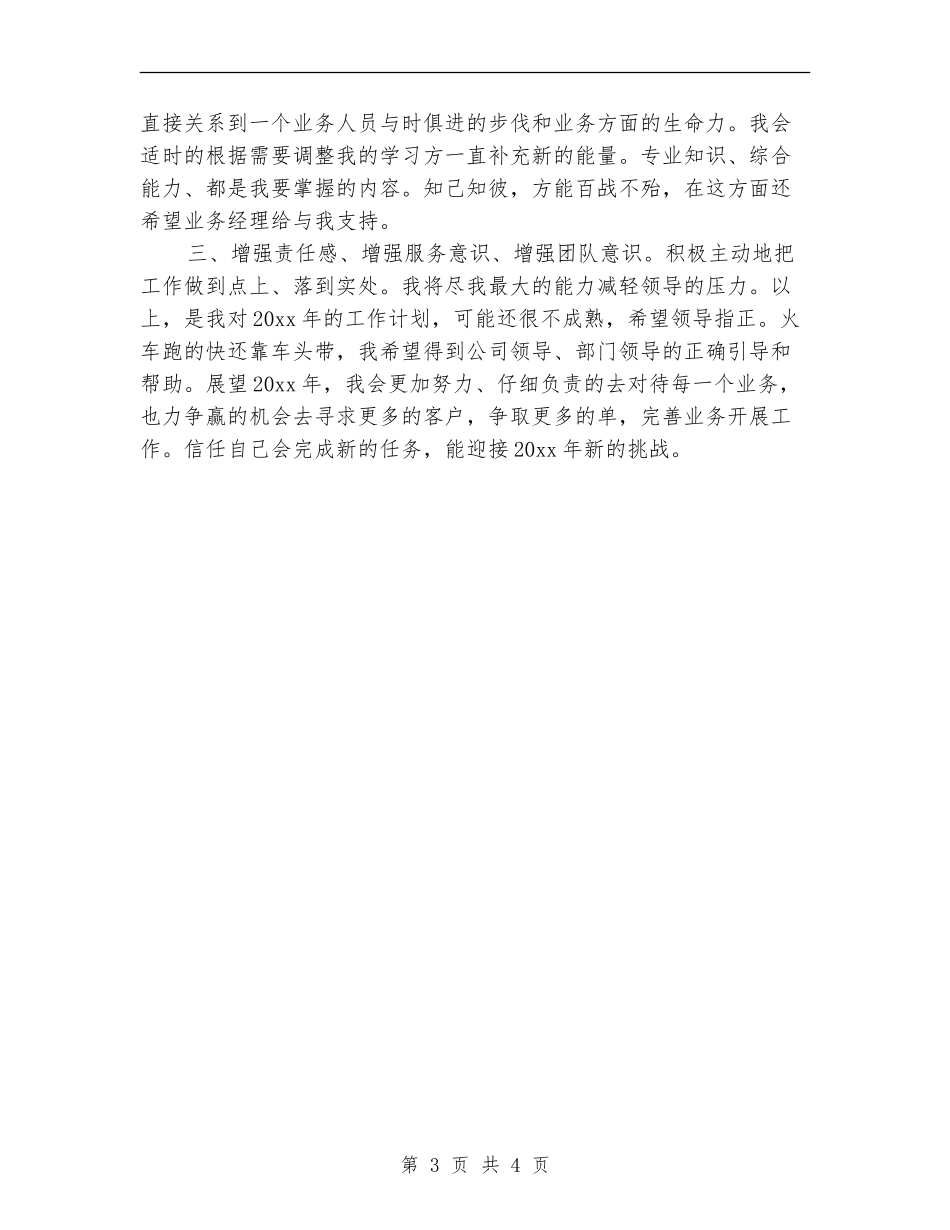 2024年外贸业务员工作计划2_第3页