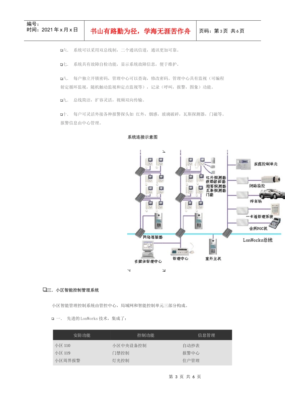 智能楼宇及小区数字化监控解决方案_第3页