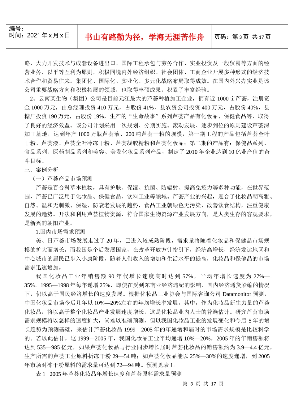 物业财务管理实习任务书_第3页