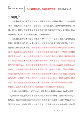 某公司企业宣传册XXXX