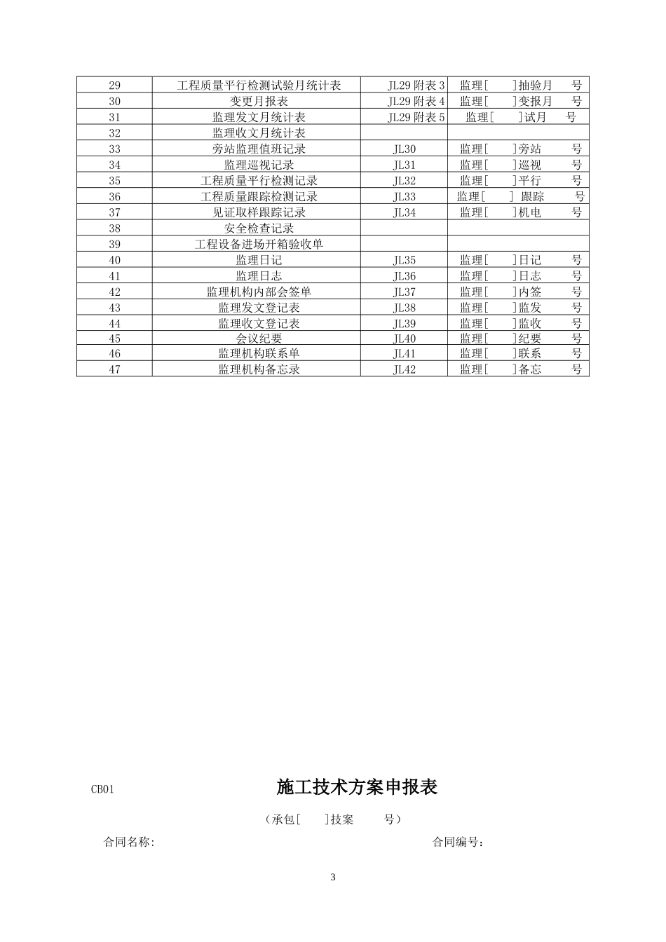 最新水利监理规范表格_第3页
