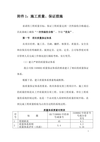 水电站安全文明措施及施工质量标准