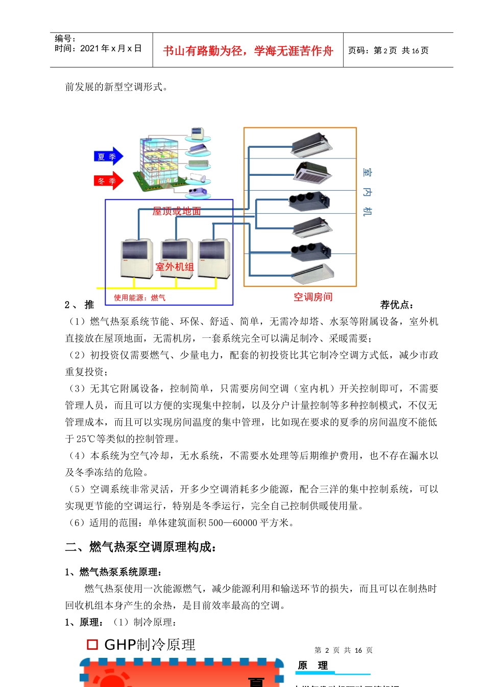燃气热泵空调介绍(XXXX0809)_第2页