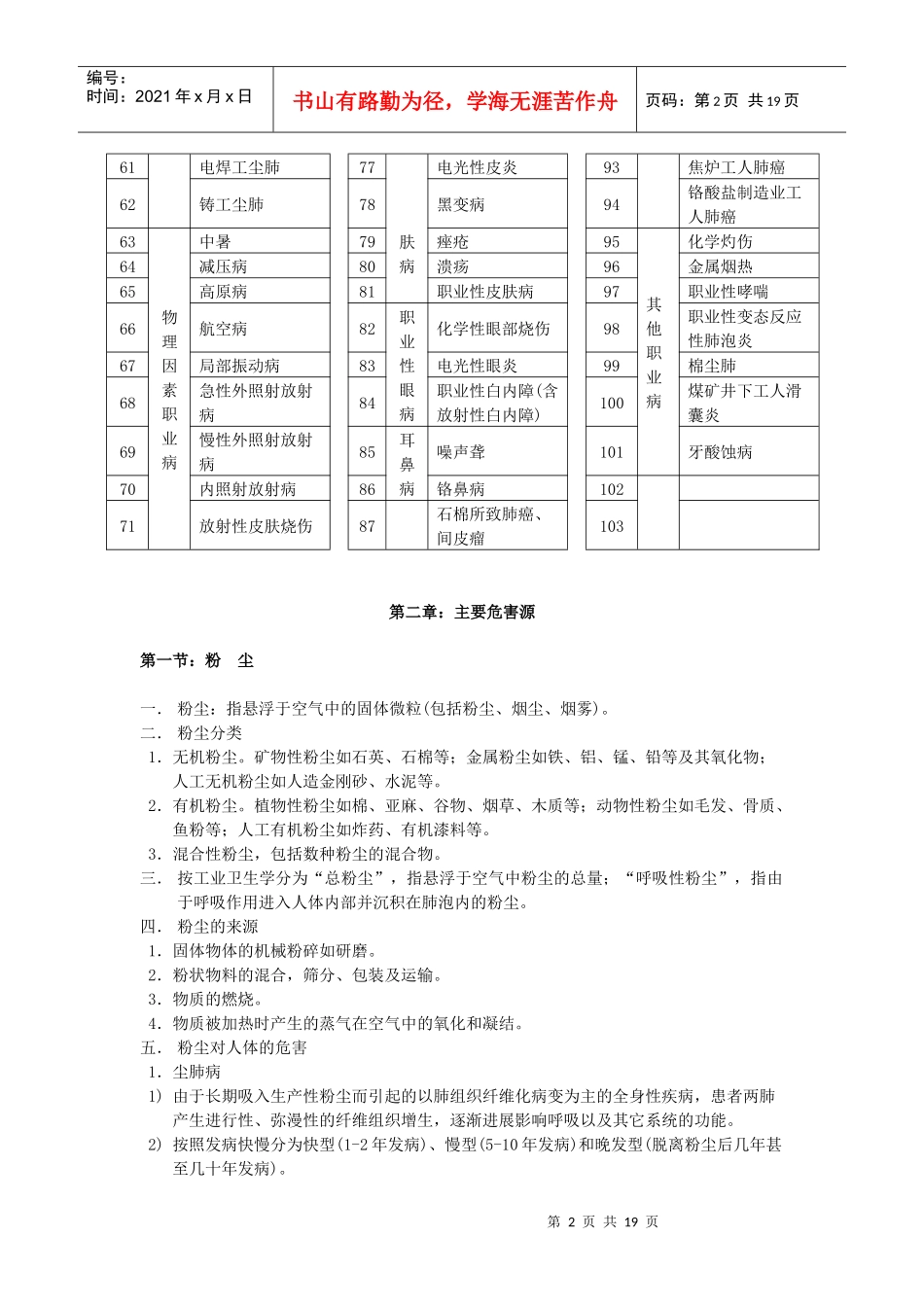 某化工企业职业健康教材_第2页