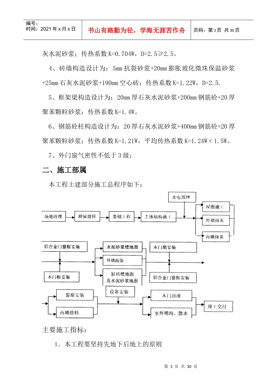 某小区住宅楼施工组织设计方案_第3页