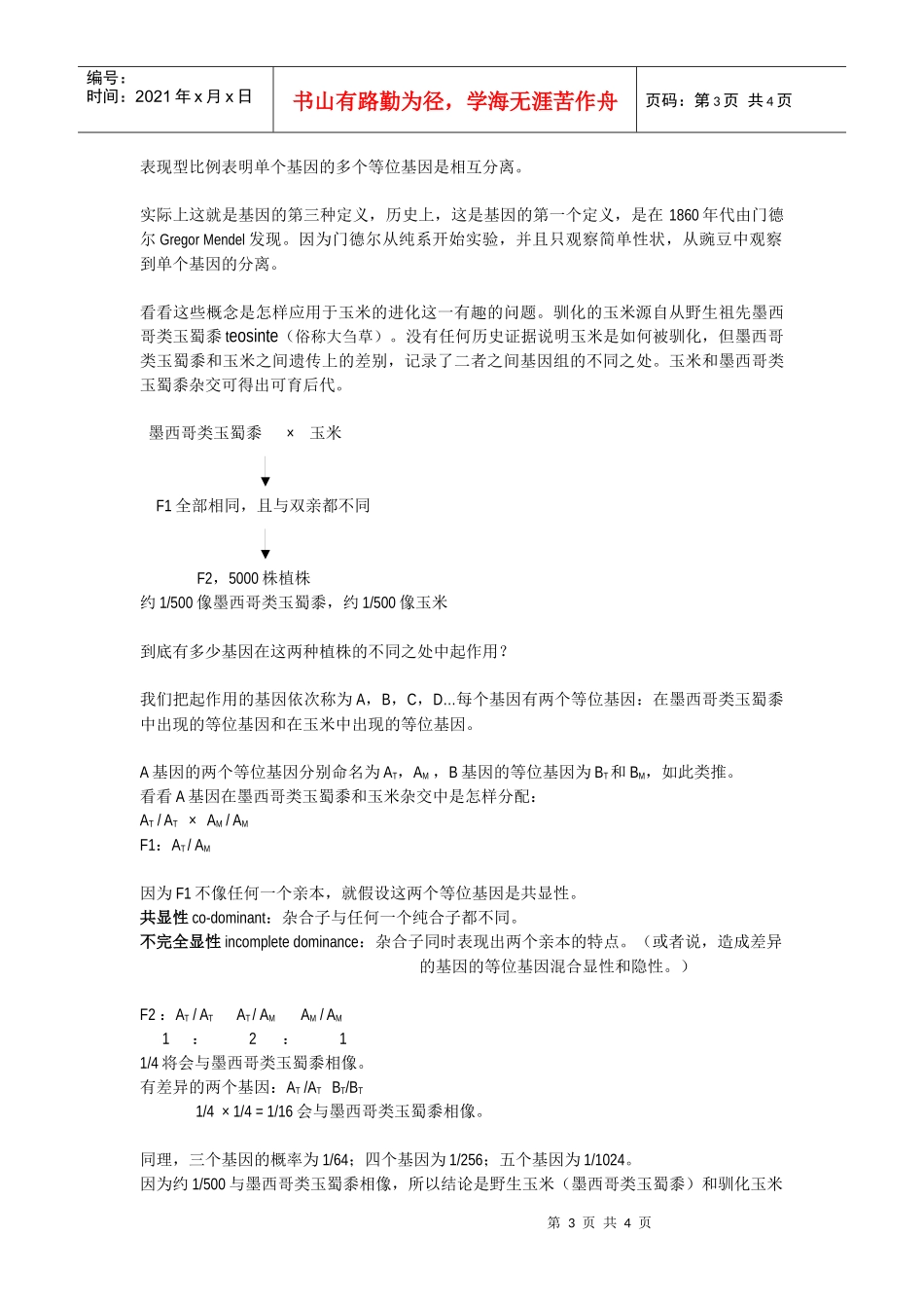 现在我们来探讨一下二倍体生物的情况：_第3页