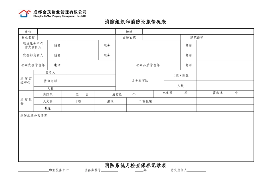 物业管理公司监控室值班记录_第2页