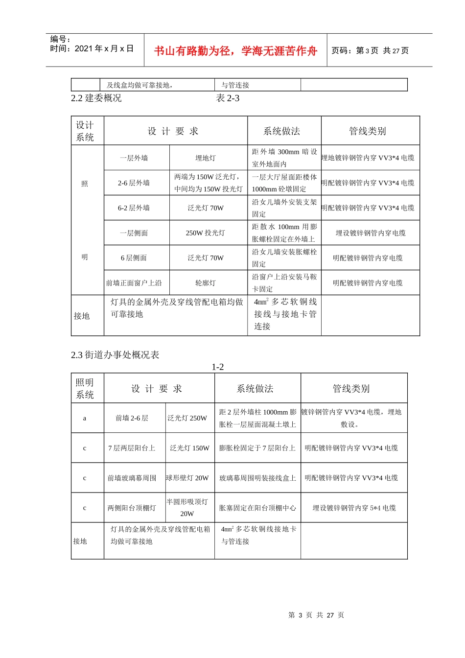 某室外景观亮化工程施工方案_第3页