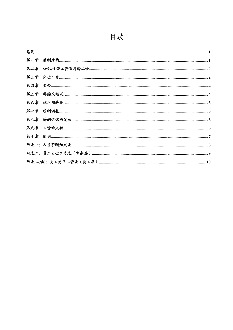 某酒业有限公司薪酬制度_第2页
