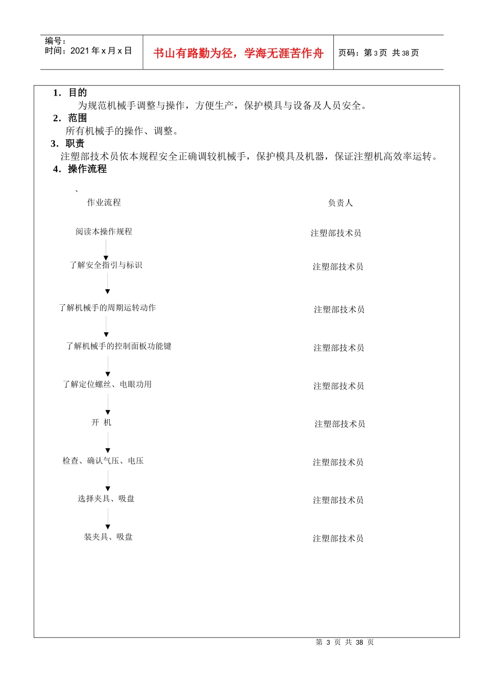 机械手操作规程_第3页