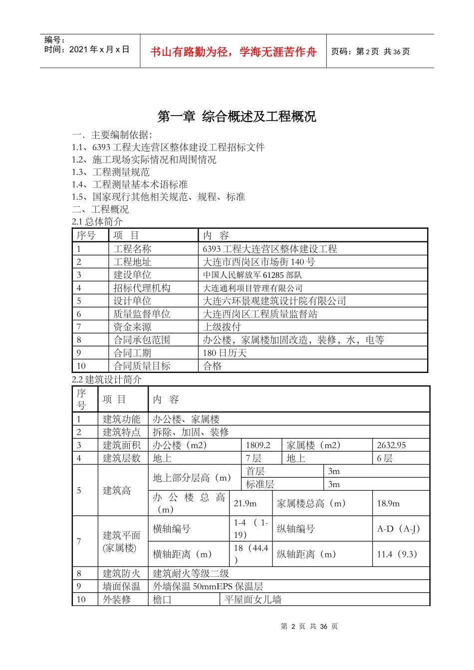 某工程施工组织设计(DOC 64页)_第2页