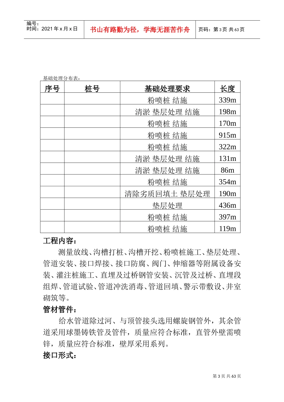 某给水管道敷设工程施工组织设计方案(DOC61页)_第3页