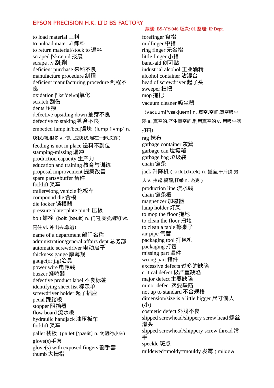 机械与工厂英语86716703_第2页