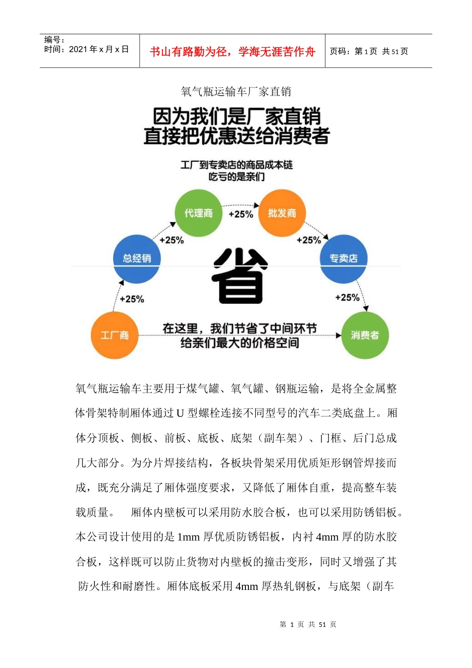 氧气瓶运输车（DOC51页）_第1页