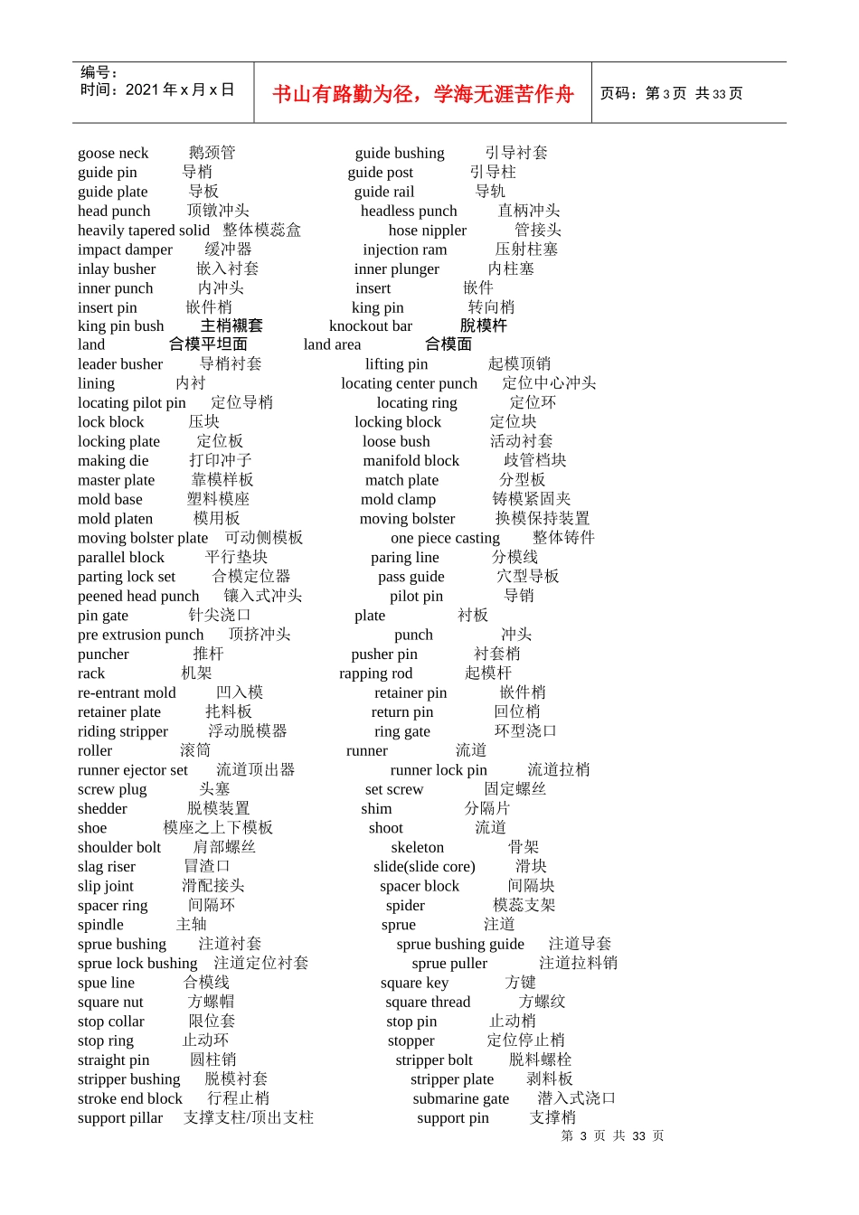 模具英语大全_第3页