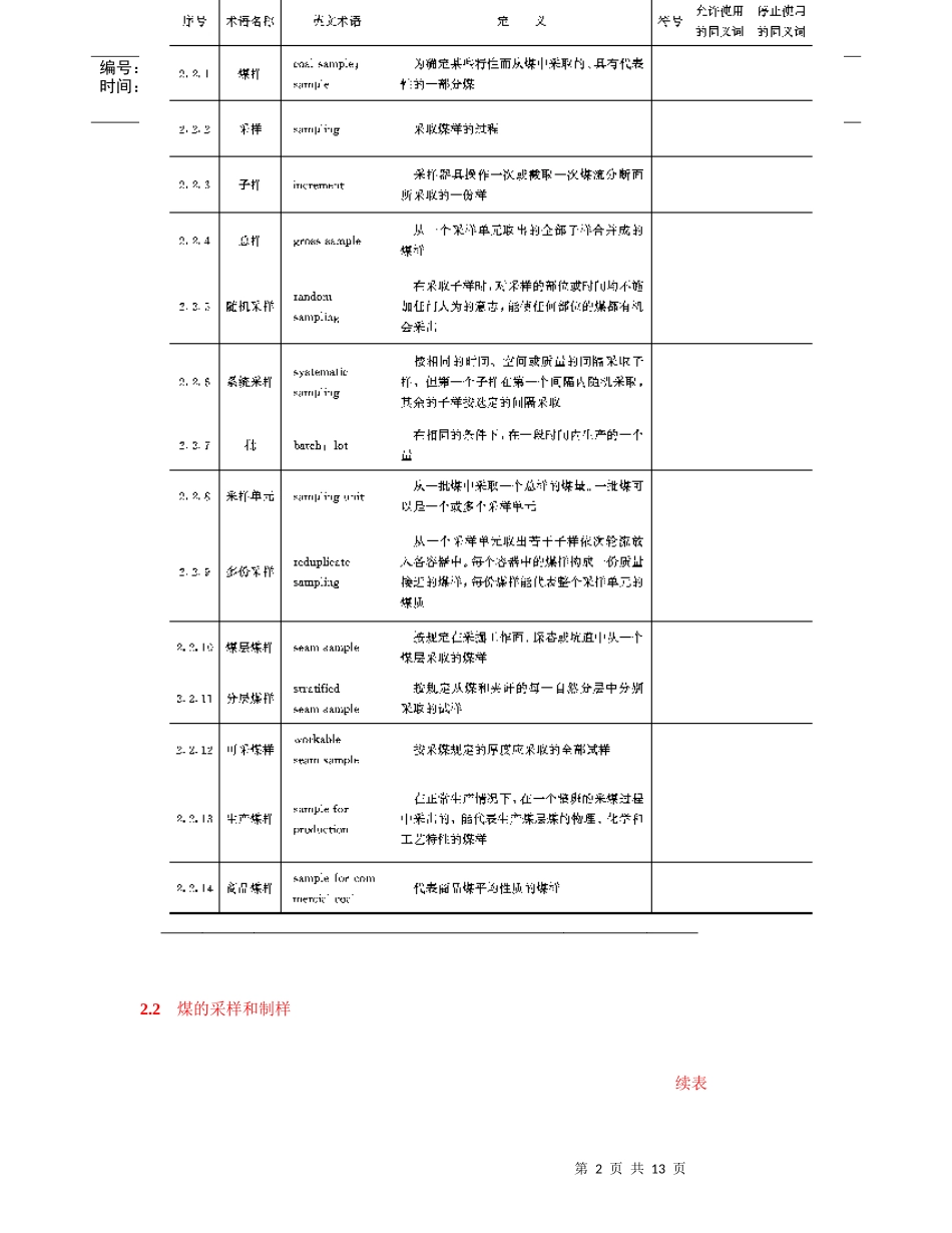 煤的专业术语_第2页