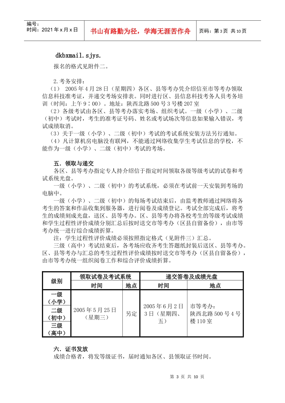 某年上海市中小学信息科技学业水平等级考试_第3页