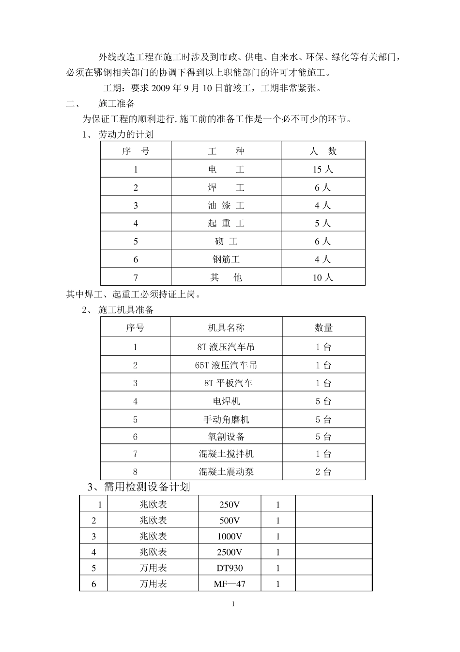 高压外线改造施工方案_第2页