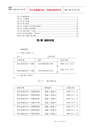 某花园东区高教住宅小区(鲁班奖)