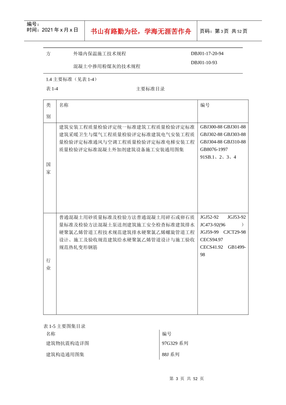 某花园东区高教住宅小区施工组织设计_第3页
