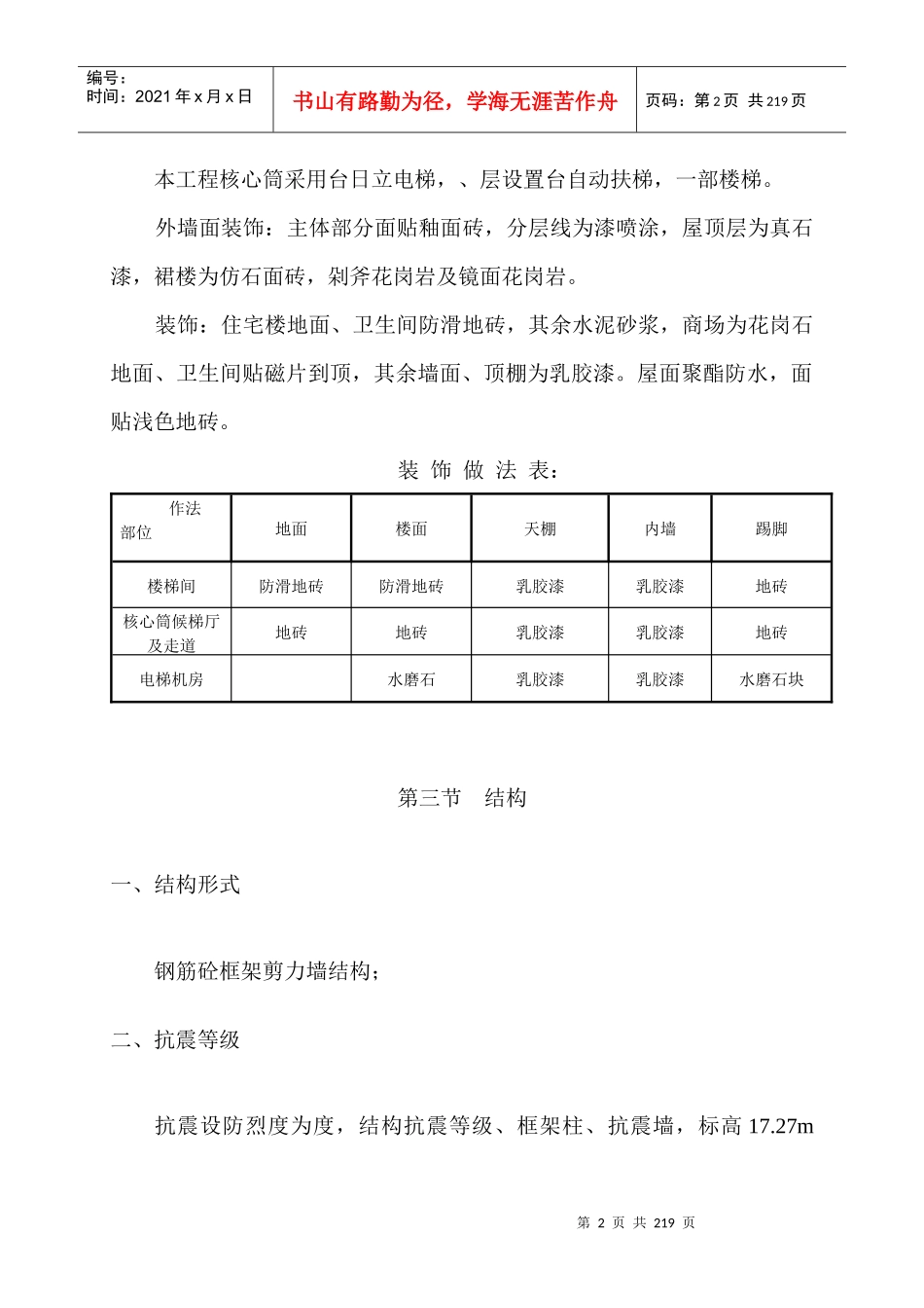 旺业广场工程施工组织设计方案(DOC188页)_第2页