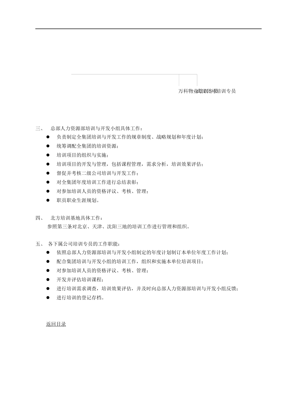 某地产集团培训架构及职能概述_第2页