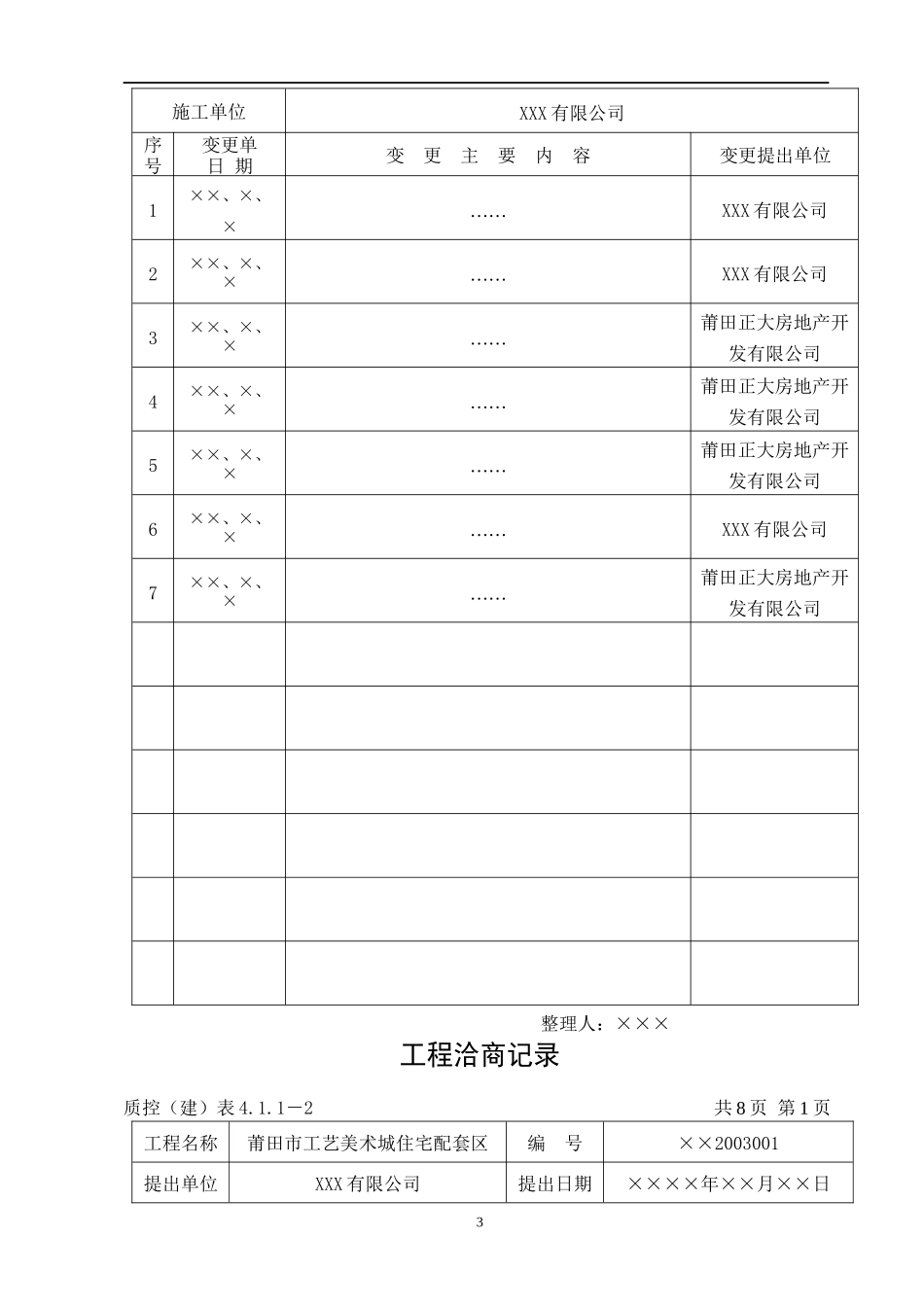 水电施工内业资料范例建筑电气全套验收资料[电气就业网_第3页