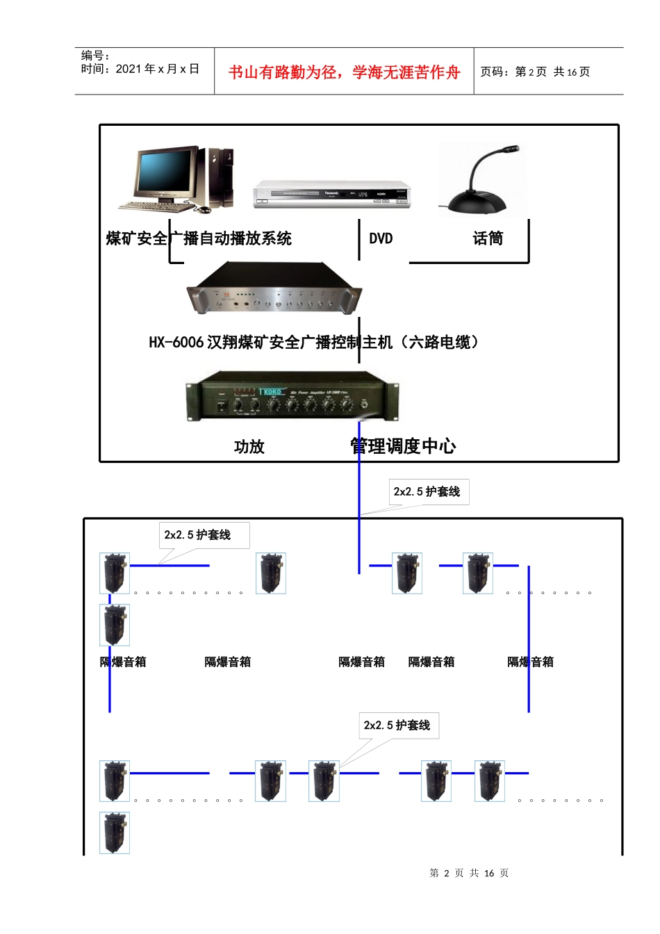 煤矿安全广播电缆传输方案_第2页