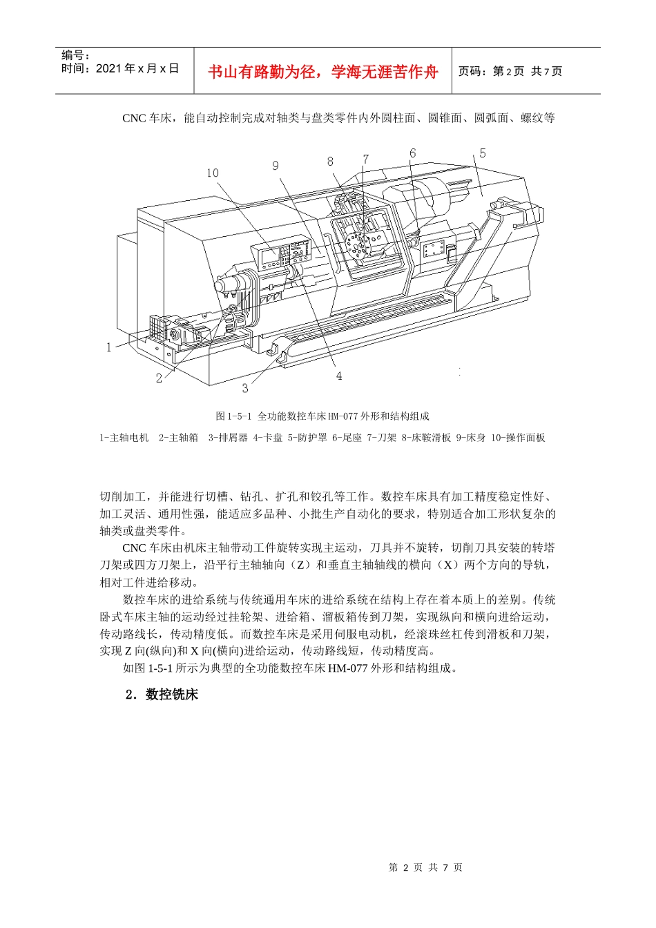 现代数控机床技术参数的选用_第2页