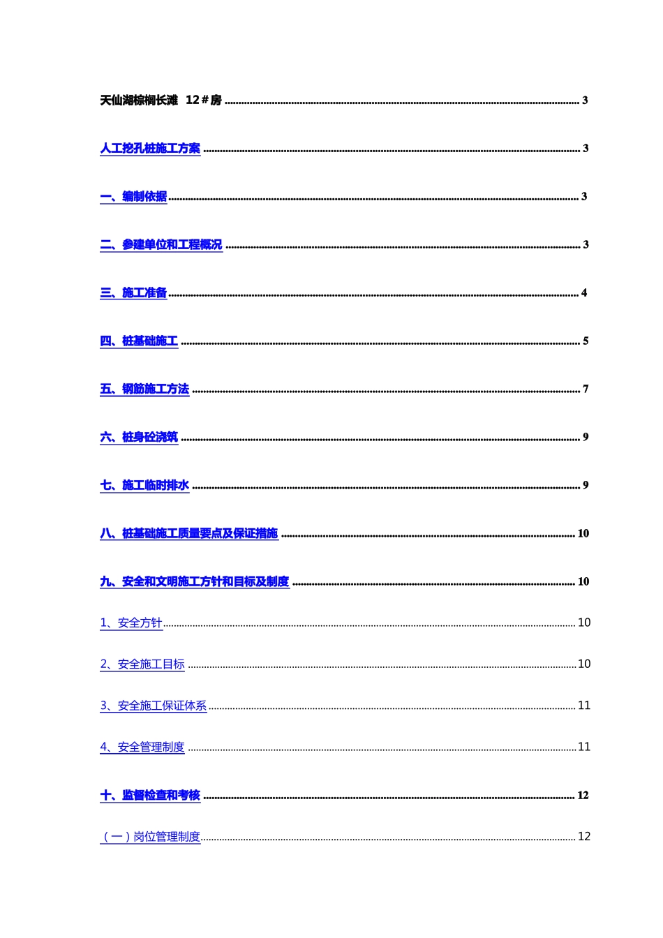 人工挖孔桩专家论证施工方案_第1页