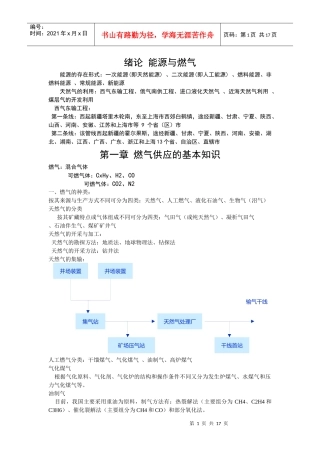 燃气管道供应