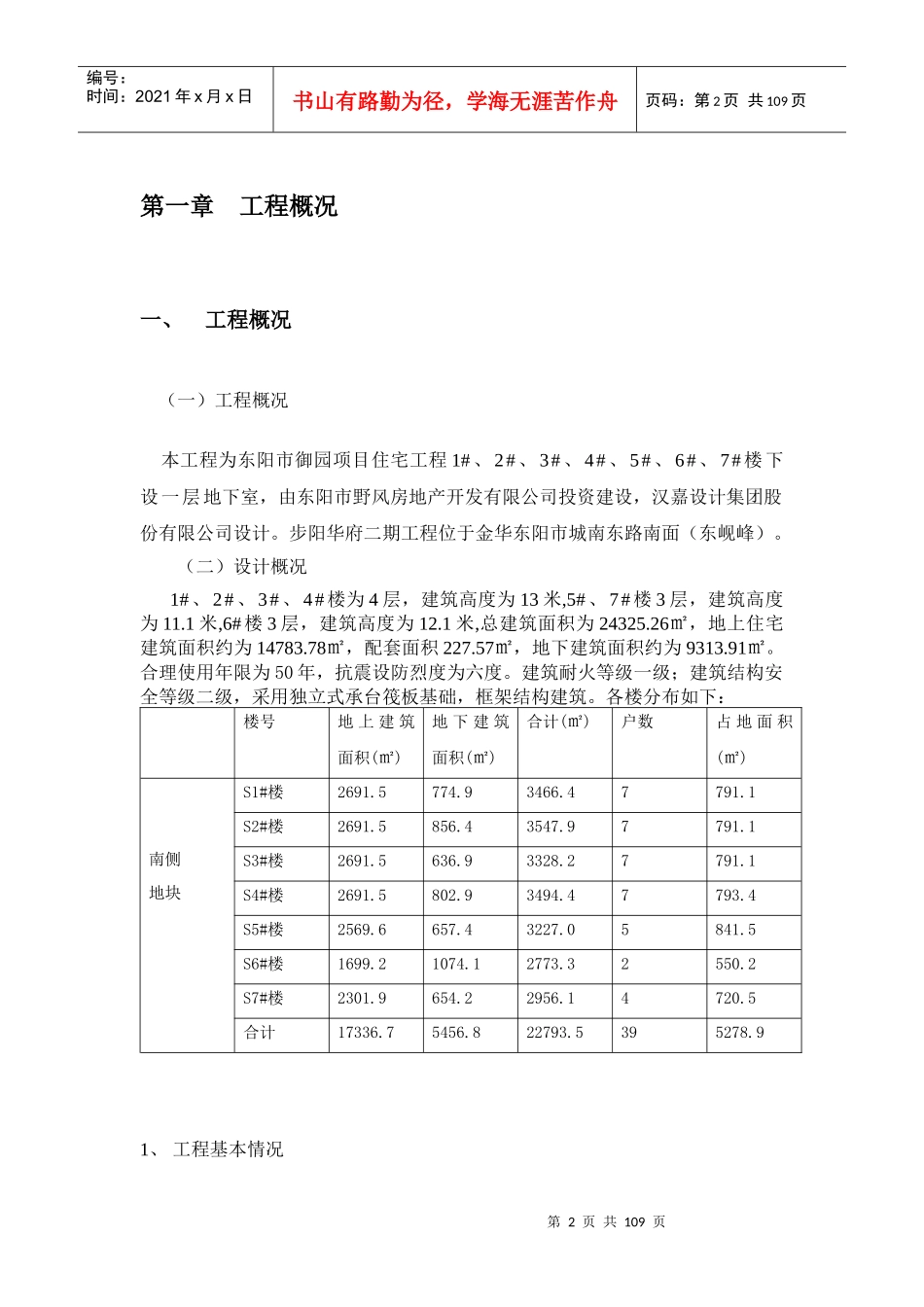 某市御园项目工程模板工程安全专项施工方案_第3页