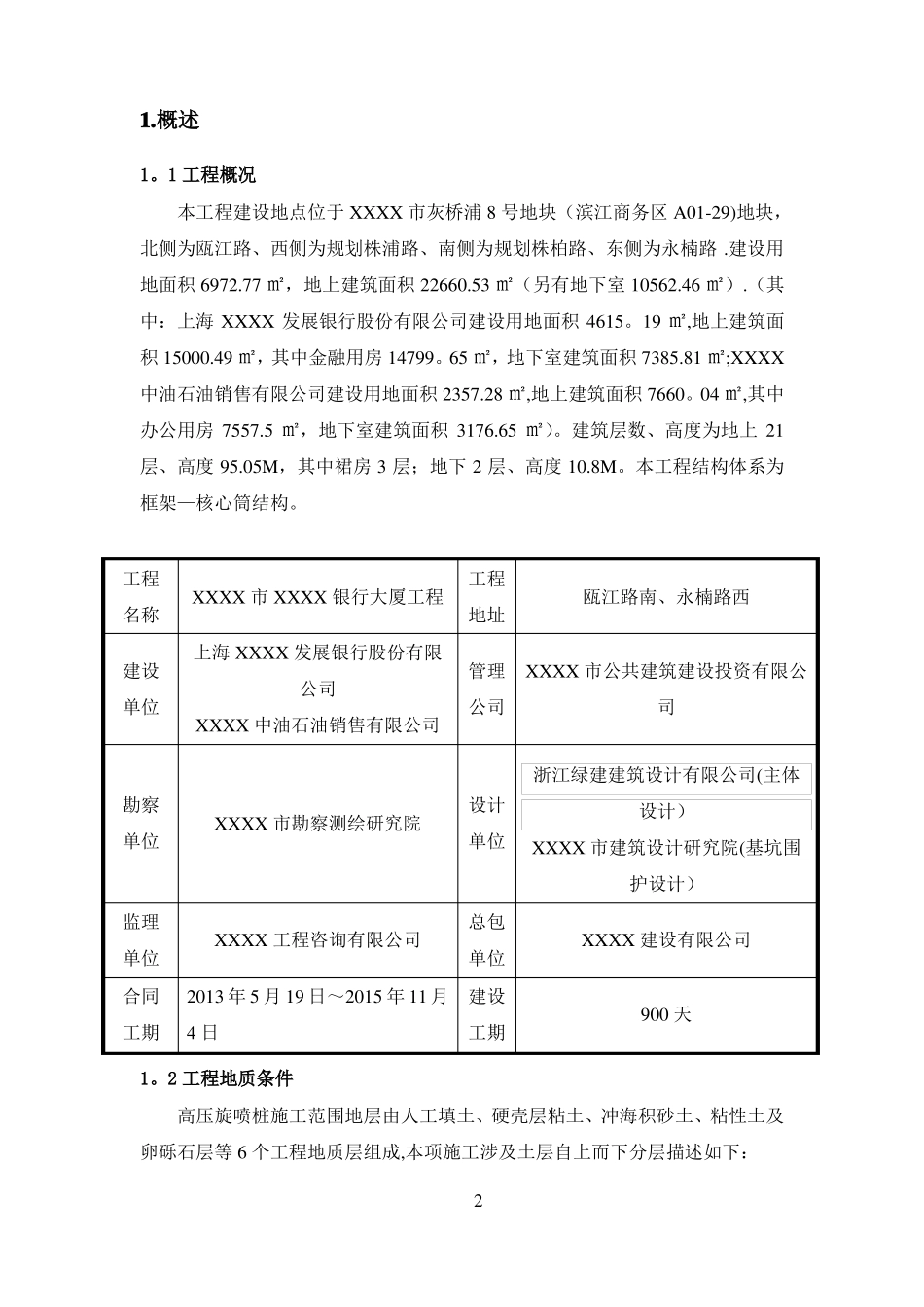 高压旋喷桩施工方案38212_第2页